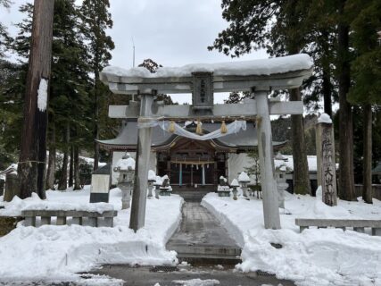 大虫神社の鳥居