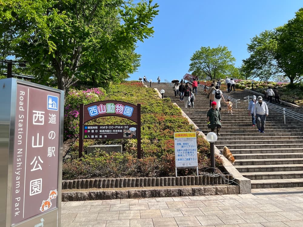 画像 西山公園の入り口
