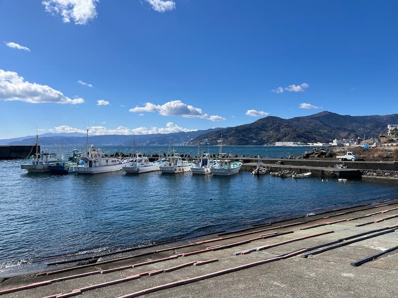 リゾートバイトで訪れた福浦漁港